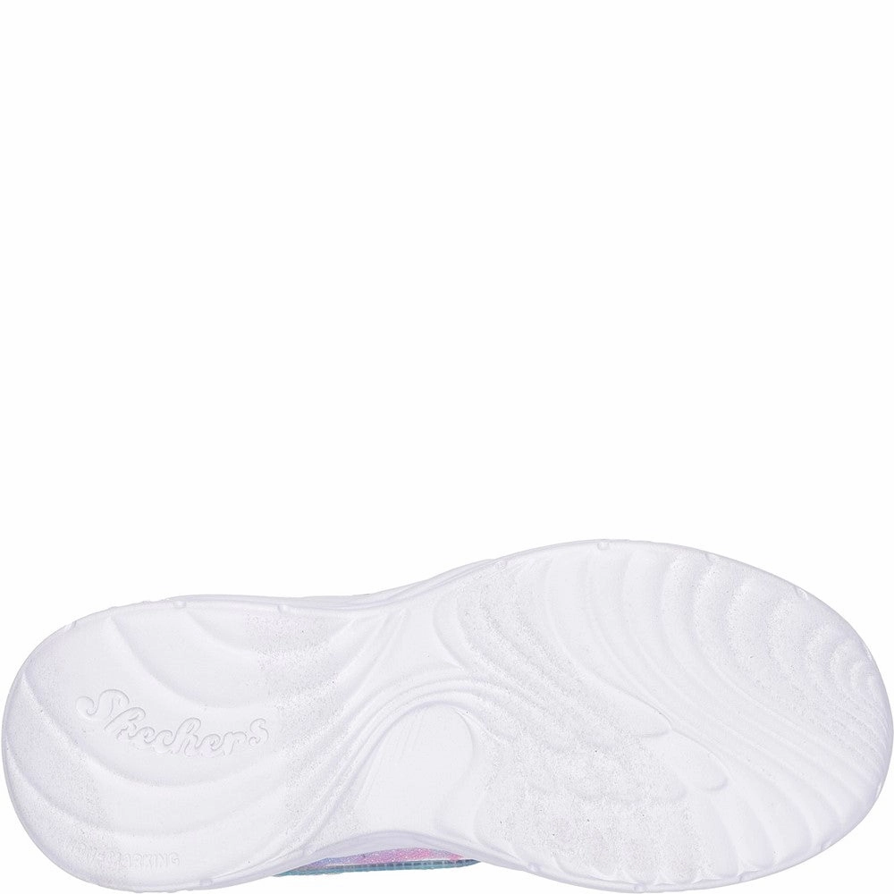 Skechers Dream Racer - Wing Brites Shoes Girls Sneakers Girls Running Shoes