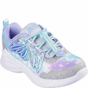 Skechers Dream Racer - Wing Brites Shoes Kids Tennis Shoes,Toddler Athletic Shoes,Youth Casual Shoes