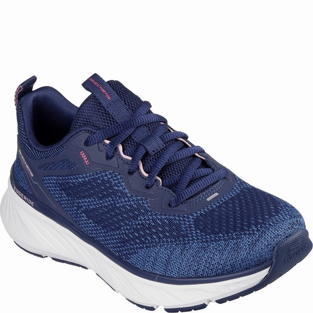 Skechers Edgeride Power Flow Trainers Lightweight Running Shoes,Slip On Athletic Shoes,Breathable Workout Shoes