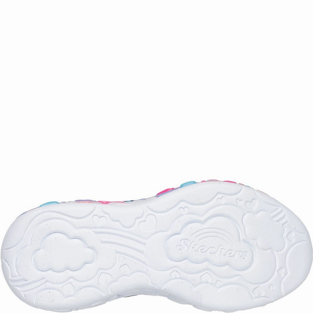 Skechers Eternal Heart Lights Trainers Girls Sneakers Girls Running Shoes
