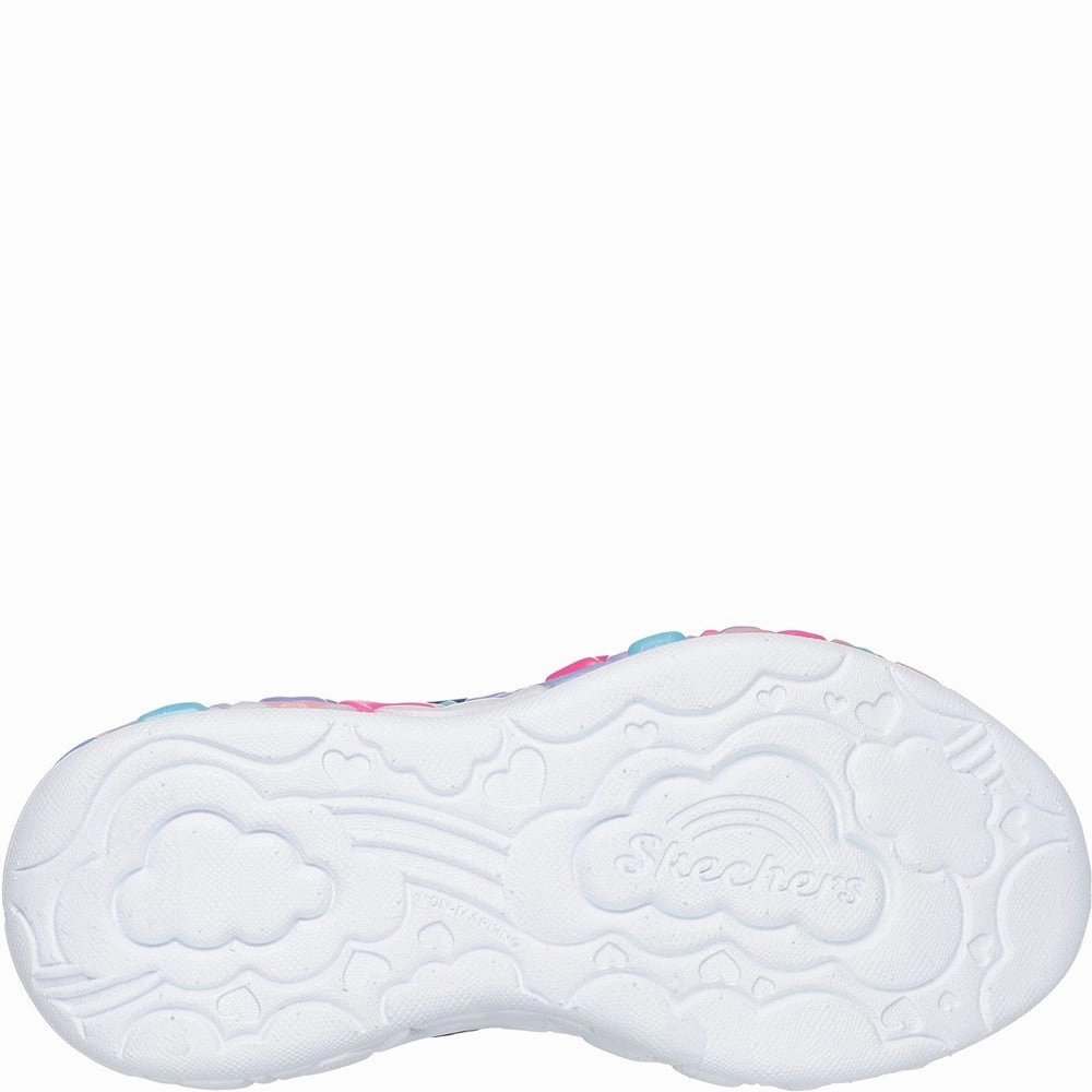 Skechers Eternal Heart Lights Trainers Girls Sneakers Girls Running Shoes