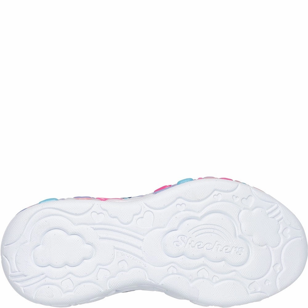 Skechers Eternal Heart Lights Trainers Girls Sneakers Girls Running Shoes