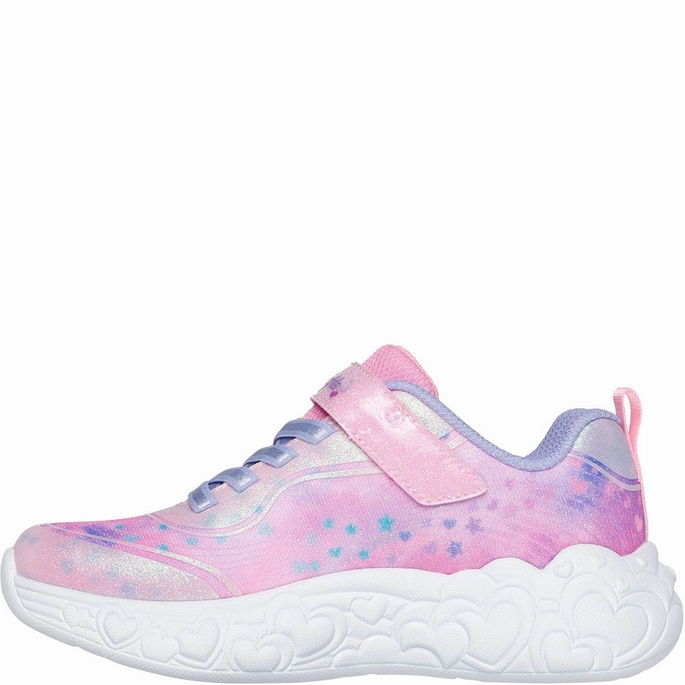 Skechers Eternal Heart Lights Trainers Girls Sneakers Girls Running Shoes