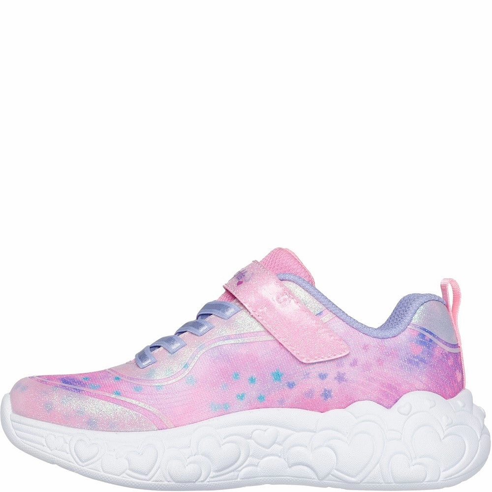 Skechers Eternal Heart Lights Trainers Girls Sneakers Girls Running Shoes