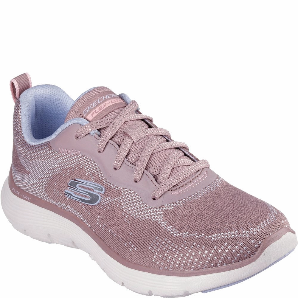 Skechers Flex Appeal 5.0 Cruising Thru Trainers Lightweight Running Shoes,Slip On Athletic Shoes,Breathable Workout Shoes