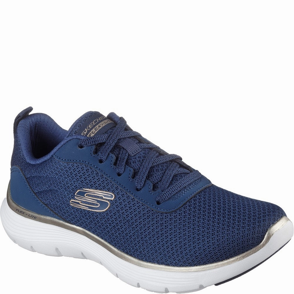 Skechers Flex Appeal 5.0 Uptake Trainers Lightweight Running Shoes,Slip On Athletic Shoes,Breathable Workout Shoes
