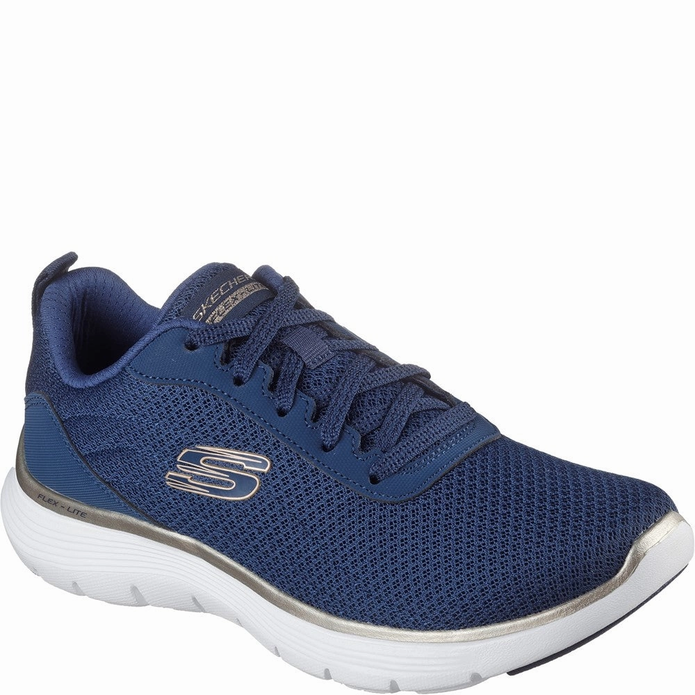 Skechers Flex Appeal 5.0 Uptake Trainers Lightweight Running Shoes,Slip On Athletic Shoes,Breathable Workout Shoes