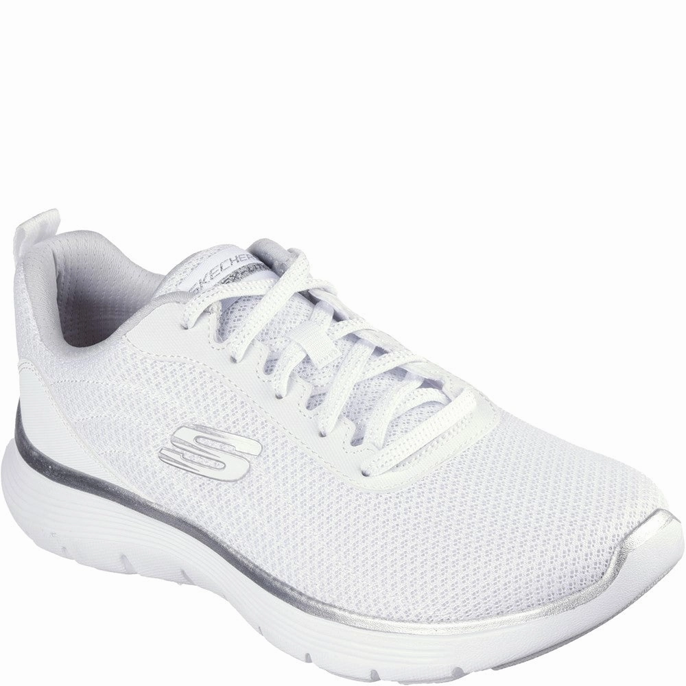 Skechers Flex Appeal 5.0 Uptake Trainers Lightweight Running Shoes,Slip On Athletic Shoes,Breathable Workout Shoes