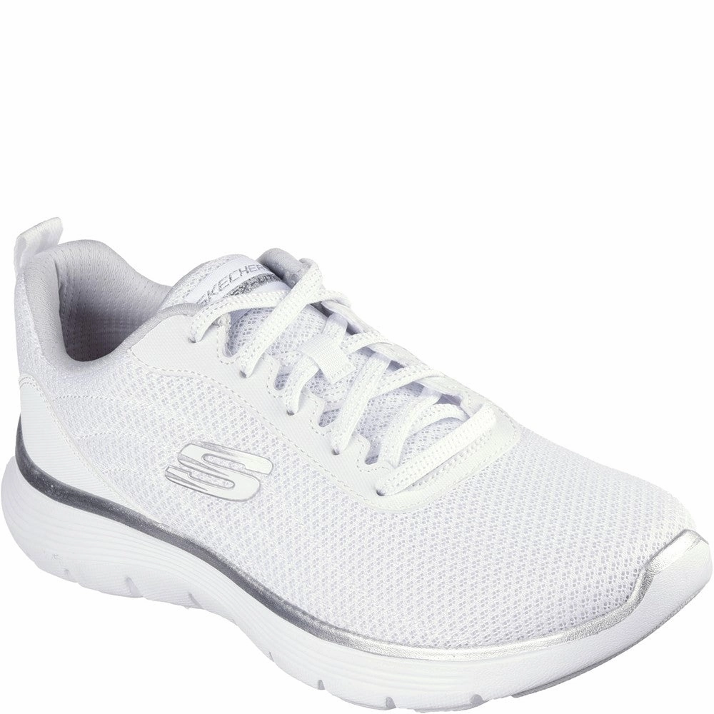 Skechers Flex Appeal 5.0 Uptake Trainers Lightweight Running Shoes,Slip On Athletic Shoes,Breathable Workout Shoes