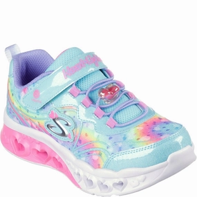 Skechers Flutter Heart Lights - Groovy Swirl Shoe Kids Tennis Shoes,Toddler Athletic Shoes,Youth Casual Shoes