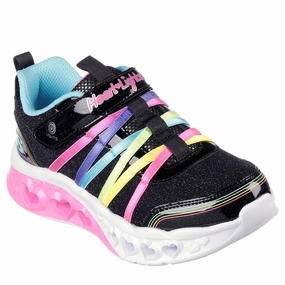 Skechers Flutter Heart Lights - Rainbow Bestie Shoe Kids Tennis Shoes,Toddler Athletic Shoes,Youth Casual Shoes