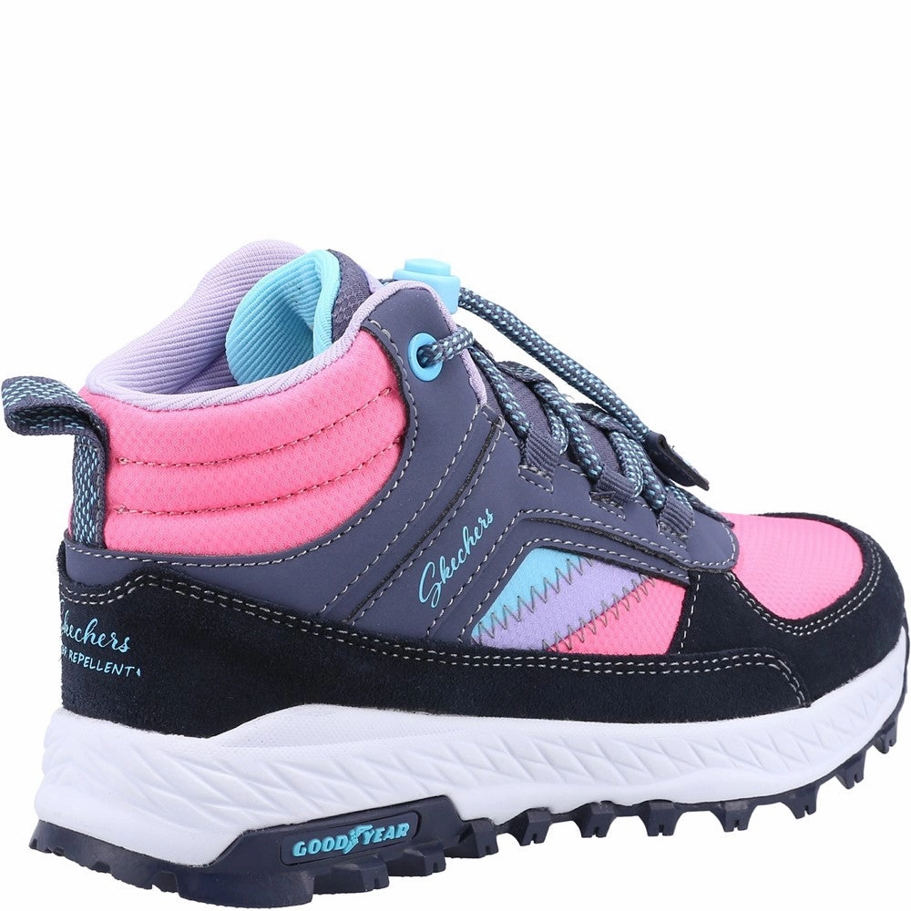 Skechers Fuse Tread Let's Explore Boot Girls Sneakers Girls Running Shoes