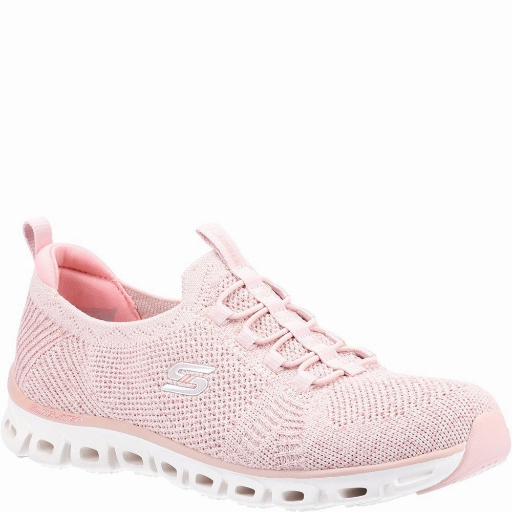 Skechers Glide Step Grand Flash Shoe Lightweight Running Shoes,Slip On Athletic Shoes,Breathable Workout Shoes
