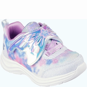 Skechers Glimmer Kicks - Magical Wings Shoe Kids Tennis Shoes,Toddler Athletic Shoes,Youth Casual Shoes