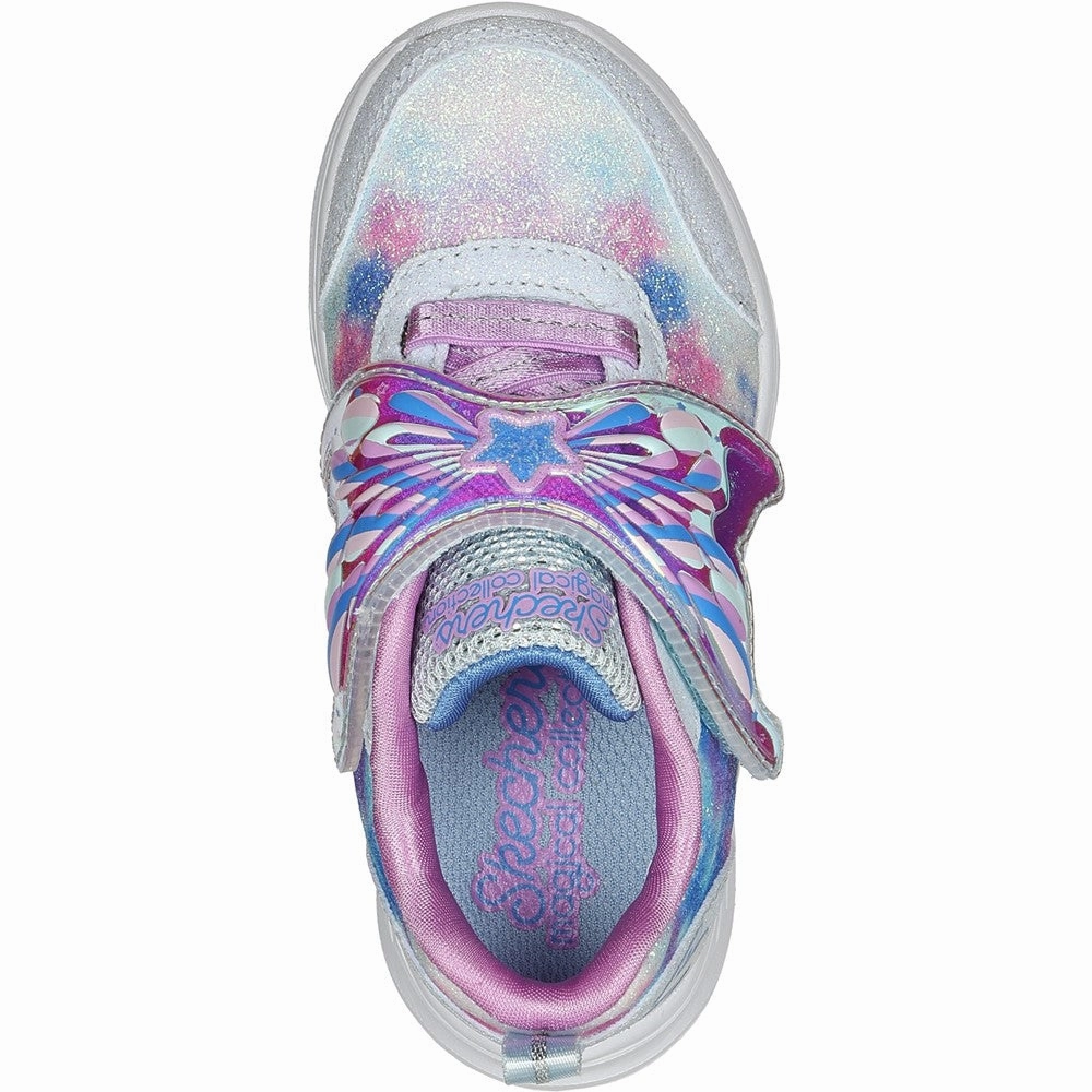 Skechers Glimmer Kicks - Magical Wings Shoe Girls Sneakers Girls Running Shoes