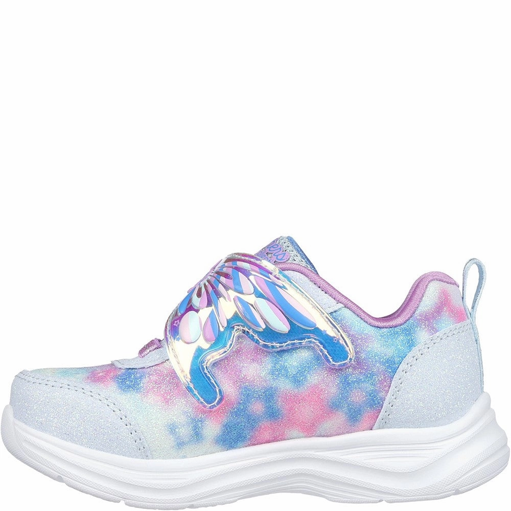 Skechers Glimmer Kicks - Magical Wings Shoe Girls Sneakers Girls Running Shoes