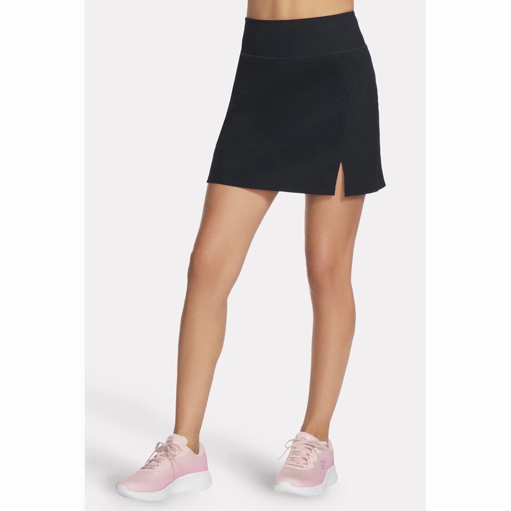 Skechers GO Flex Rib Skort Lightweight Running Shoes,Slip On Athletic Shoes,Breathable Workout Shoes