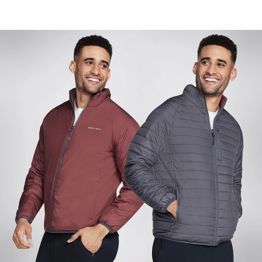 Skechers Go Shield Altitude Reversible Jacket Men's Sports Casual Shoes