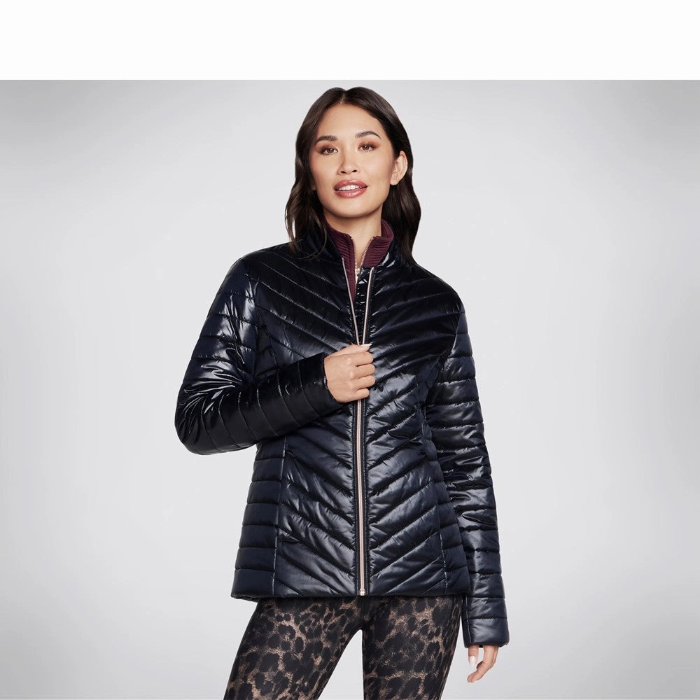 Skechers Go Shield Shine Jacket Lightweight Running Shoes,Slip On Athletic Shoes,Breathable Workout Shoes