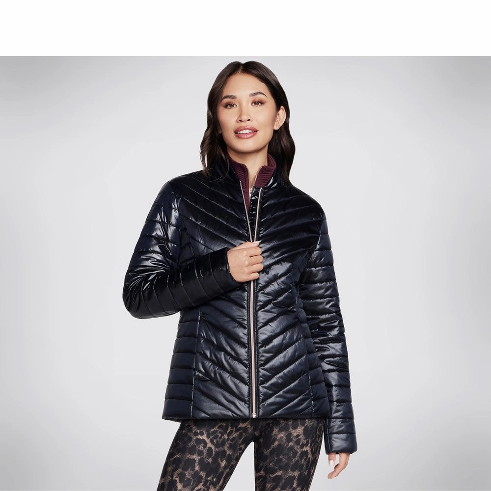 Skechers Go Shield Shine Jacket Lightweight Running Shoes,Slip On Athletic Shoes,Breathable Workout Shoes