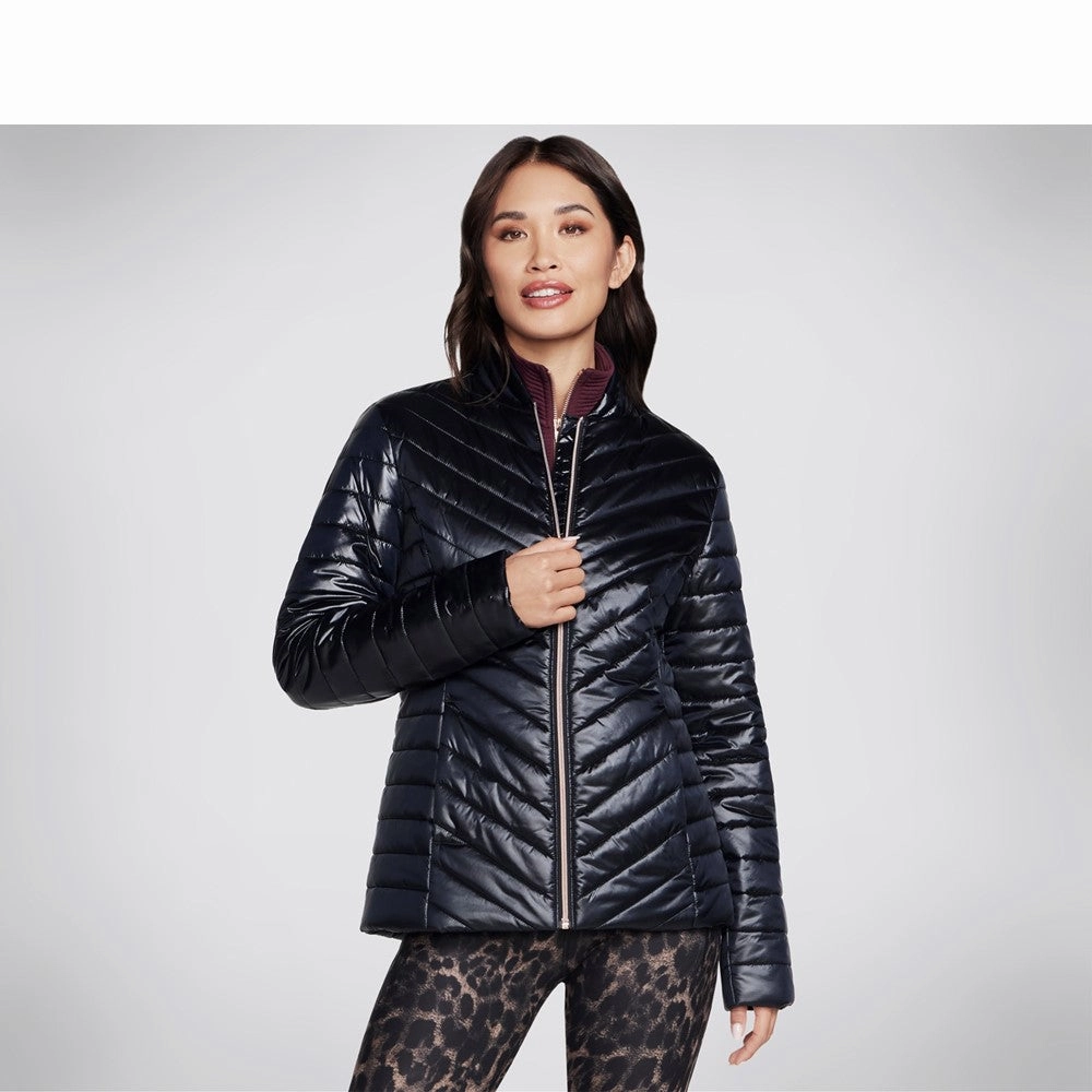 Skechers Go Shield Shine Jacket Lightweight Running Shoes,Slip On Athletic Shoes,Breathable Workout Shoes