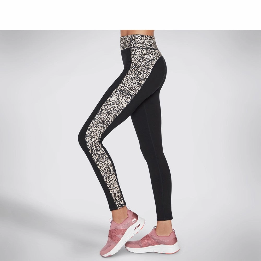 Skechers Go Strech Mini Cheetah Legging Women's Sneakers Casual Walking Shoes