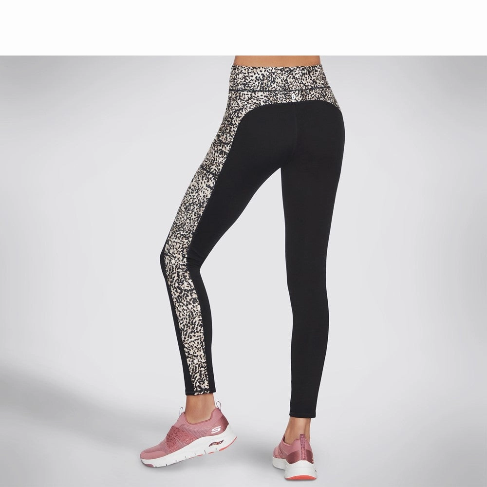 Skechers Go Strech Mini Cheetah Legging Women's Sneakers Casual Walking Shoes