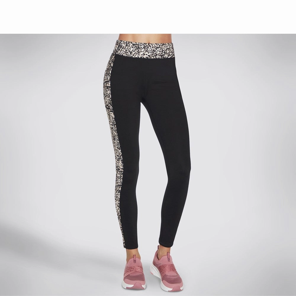 Skechers Go Strech Mini Cheetah Legging Lightweight Running Shoes,Slip On Athletic Shoes,Breathable Workout Shoes