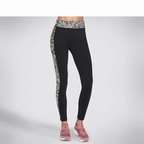 Skechers Go Strech Mini Cheetah Legging Lightweight Running Shoes,Slip On Athletic Shoes,Breathable Workout Shoes