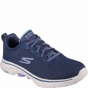 Skechers Go Walk 7 Kaylor Trainer Lightweight Running Shoes,Slip On Athletic Shoes,Breathable Workout Shoes