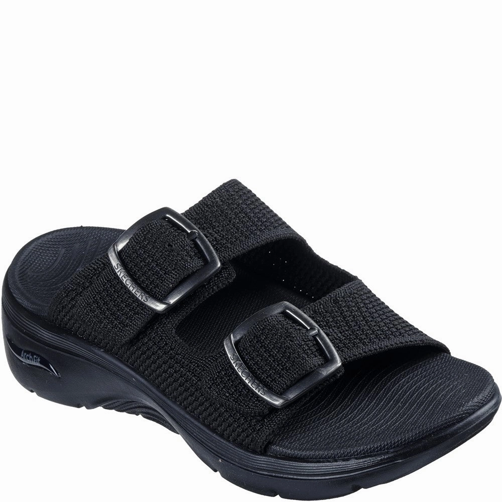 Skechers Go Walk Arch Fit 2.0 Destined Sandal Lightweight Running Shoes,Slip On Athletic Shoes,Breathable Workout Shoes