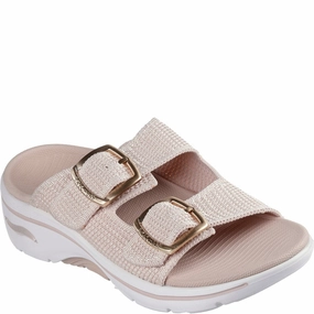 Skechers Go Walk Arch Fit 2.0 Destined Sandal Lightweight Running Shoes,Slip On Athletic Shoes,Breathable Workout Shoes