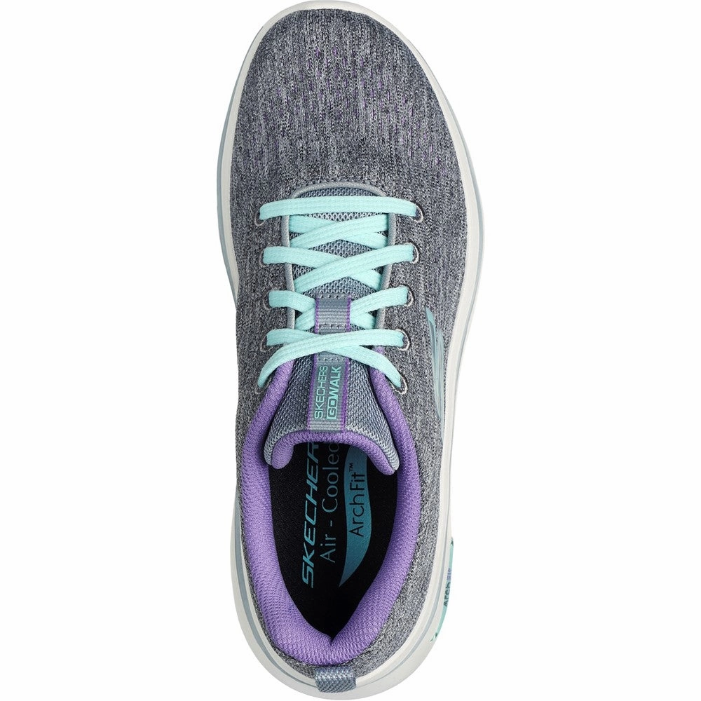Skechers GO WALK Arch Fit 2.0 Vivid Sunset Shoes Women's Sneakers Casual Walking Shoes