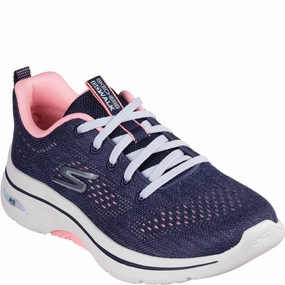 Skechers GO WALK Arch Fit 2.0 Vivid Sunset Shoes Lightweight Running Shoes,Slip On Athletic Shoes,Breathable Workout Shoes