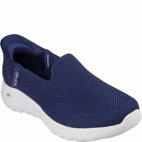 Skechers GO WALK Joy Vela Trainer Lightweight Running Shoes,Slip On Athletic Shoes,Breathable Workout Shoes