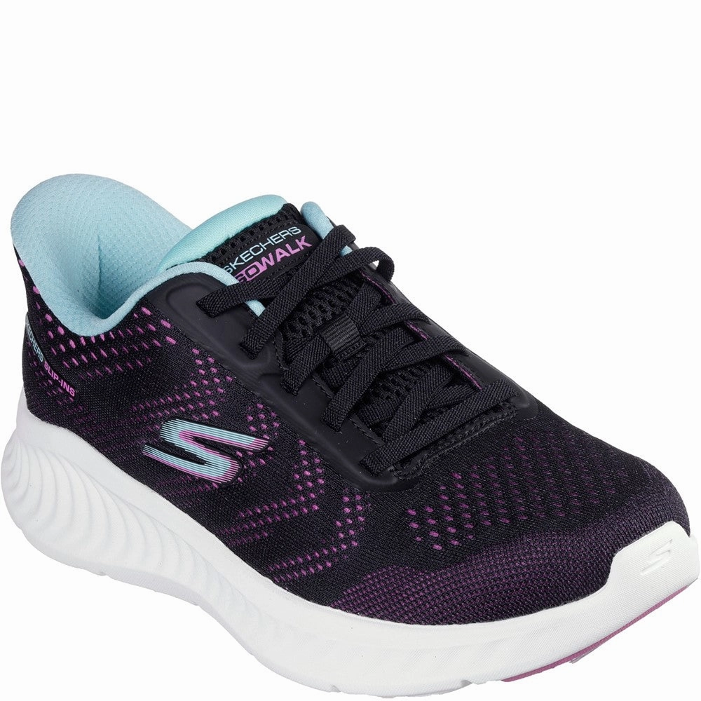 Skechers Go Walk Now Khloe Trainers Lightweight Running Shoes,Slip On Athletic Shoes,Breathable Workout Shoes