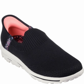 Skechers GO WALK Travel Tahiti Sunset Shoe Lightweight Running Shoes,Slip On Athletic Shoes,Breathable Workout Shoes