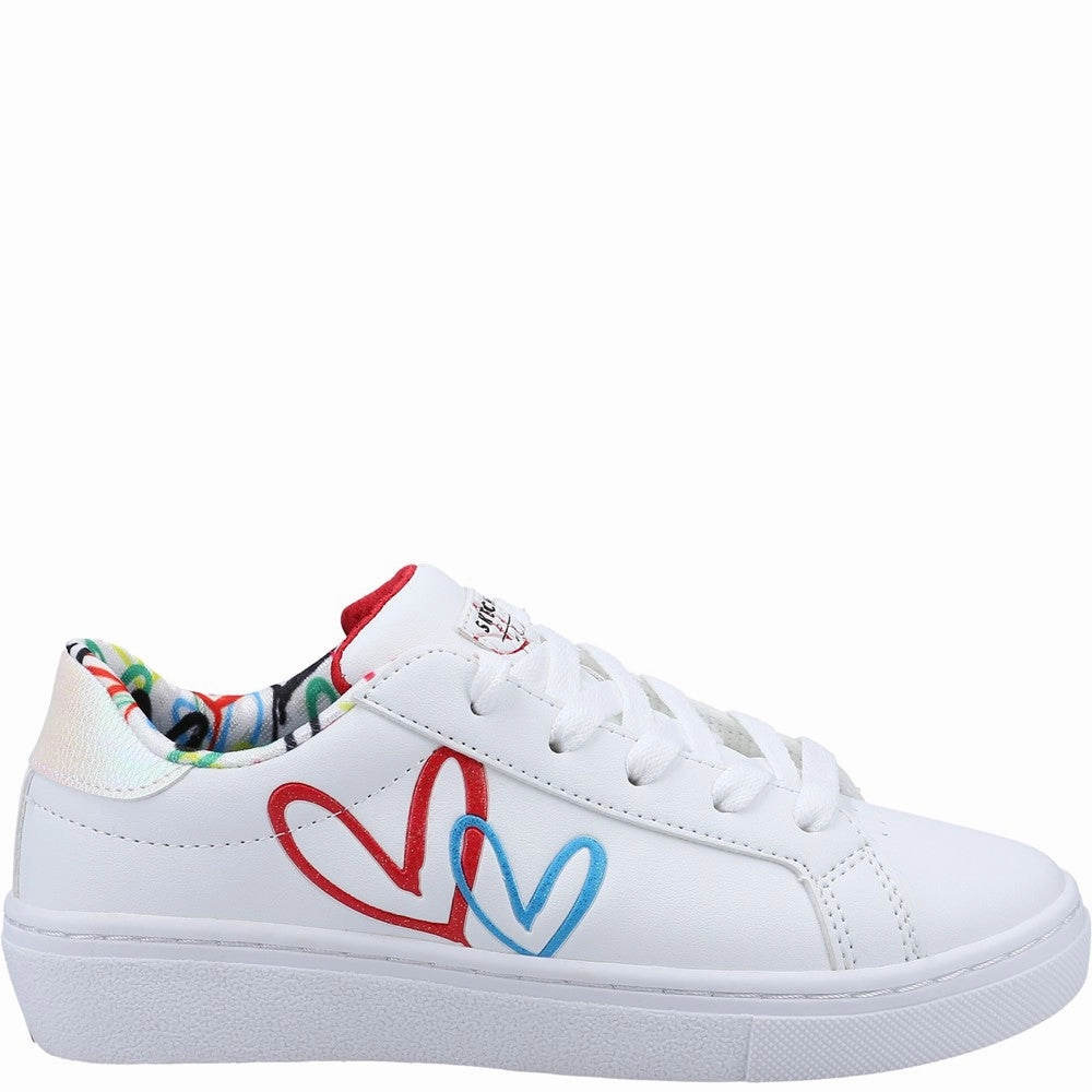 Skechers Goldie Whole Heart Trainer Girls Sneakers Girls Running Shoes
