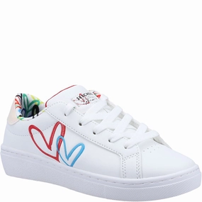Skechers Goldie Whole Heart Trainer Kids Tennis Shoes,Toddler Athletic Shoes,Youth Casual Shoes