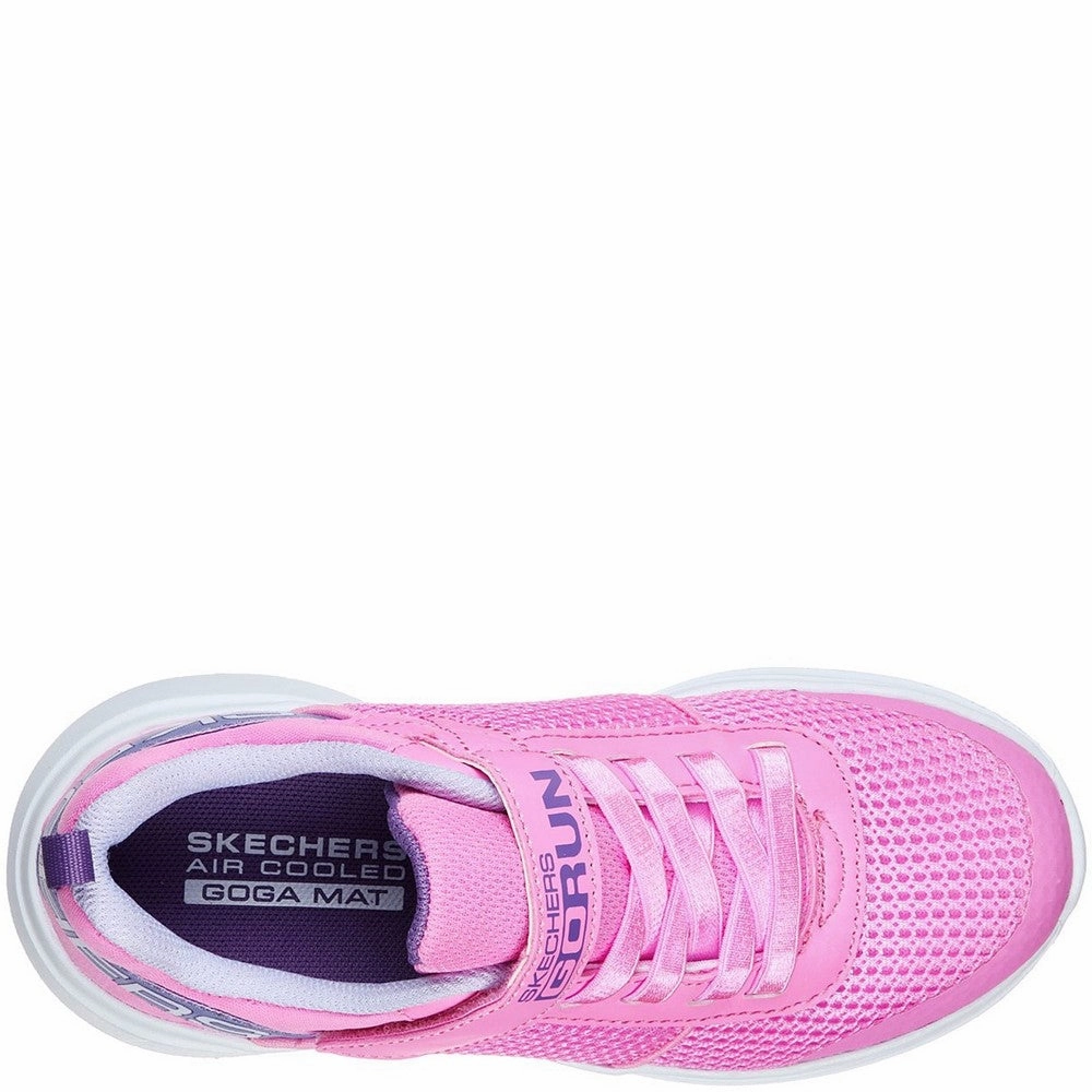 Skechers Gorun Fast Viva Valor Touch Fastening Trainer Girls Sneakers Girls Running Shoes