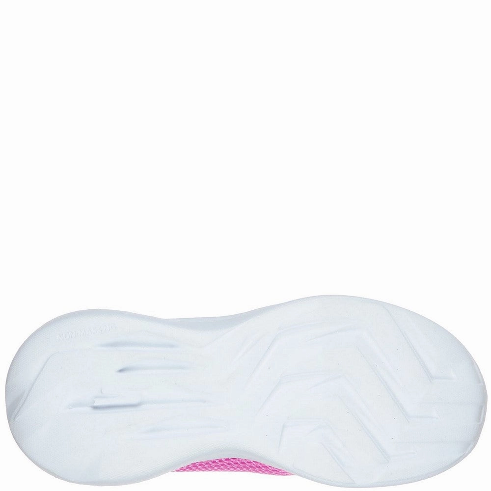 Skechers Gorun Fast Viva Valor Touch Fastening Trainer Girls Sneakers Girls Running Shoes