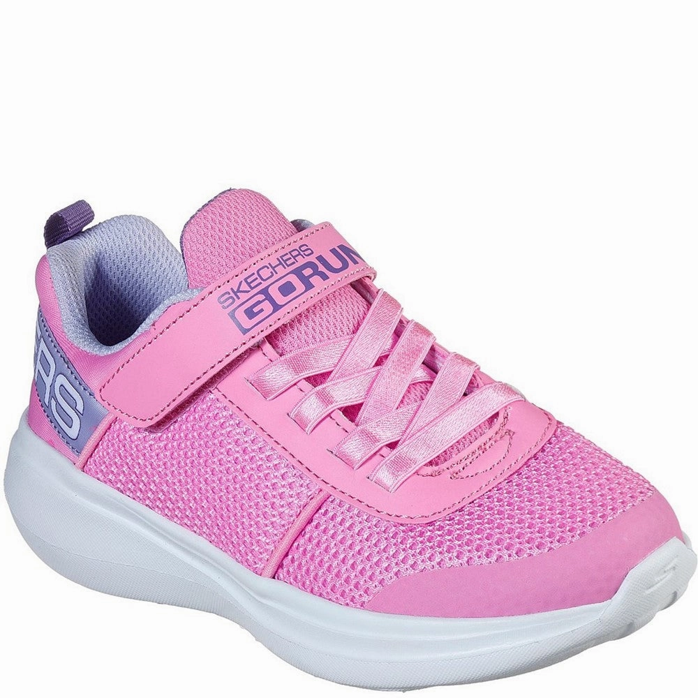 Skechers Gorun Fast Viva Valor Touch Fastening Trainer Kids Tennis Shoes,Toddler Athletic Shoes,Youth Casual Shoes