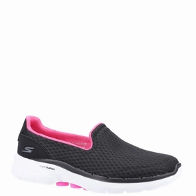 Skechers GOwalk 6 Big Splash Shoe Lightweight Running Shoes,Slip On Athletic Shoes,Breathable Workout Shoes