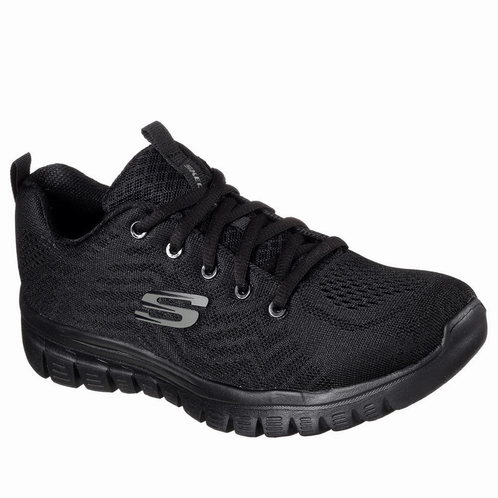 Skechers Graceful Get Connected Sports Shoe Lightweight Running Shoes,Slip On Athletic Shoes,Breathable Workout Shoes