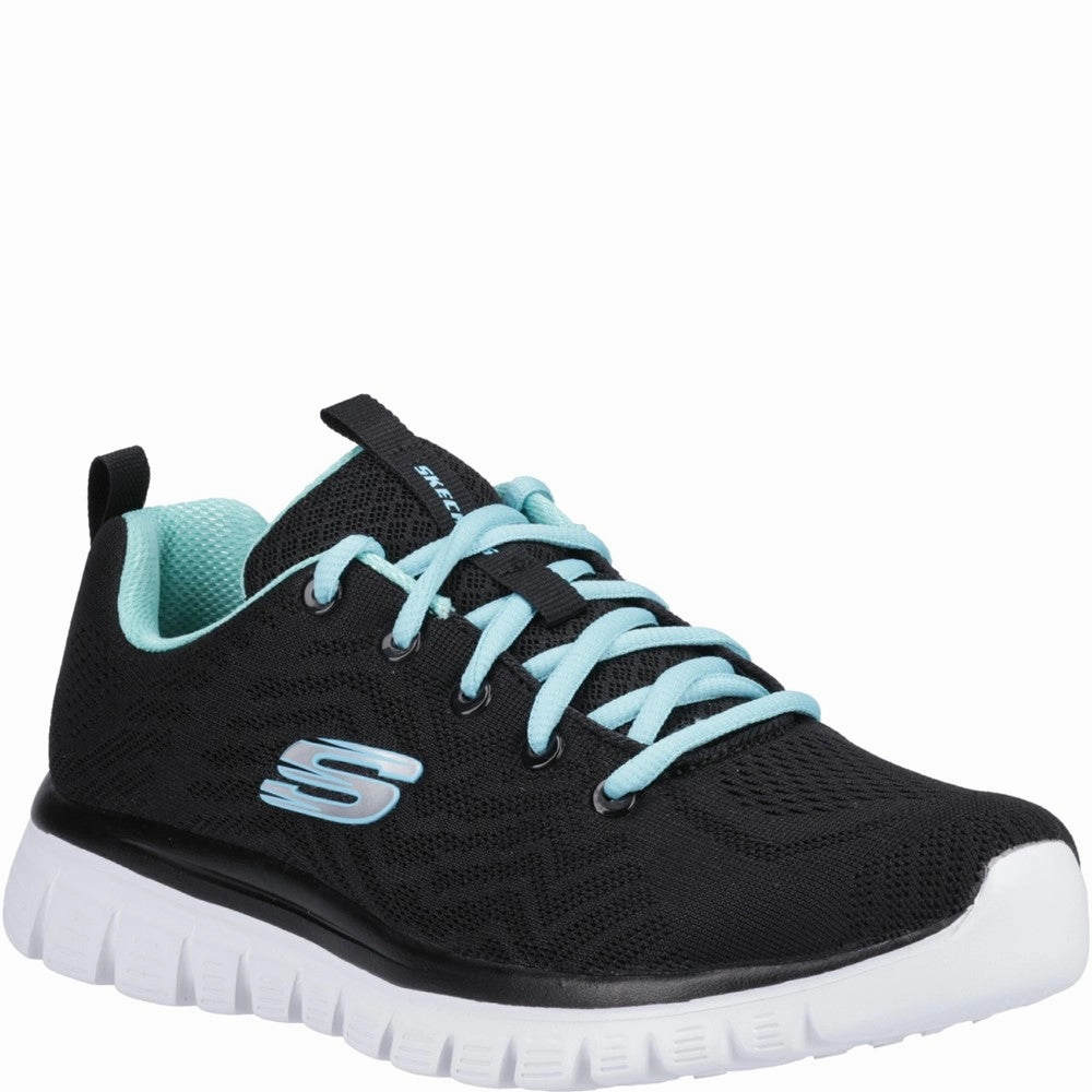 Skechers Graceful Get Connected Sports Shoe Lightweight Running Shoes,Slip On Athletic Shoes,Breathable Workout Shoes