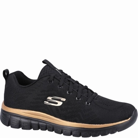 Skechers Graceful Get Connected Sports Shoe Lightweight Running Shoes,Slip On Athletic Shoes,Breathable Workout Shoes