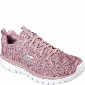 Skechers Graceful Twisted Fortune Shoe Lightweight Running Shoes,Slip On Athletic Shoes,Breathable Workout Shoes