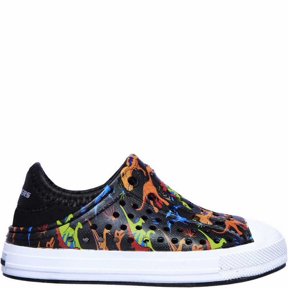 Skechers Guzman Steps Lil Dino Beach Shoe Boys SneakersBoys Running Shoes
