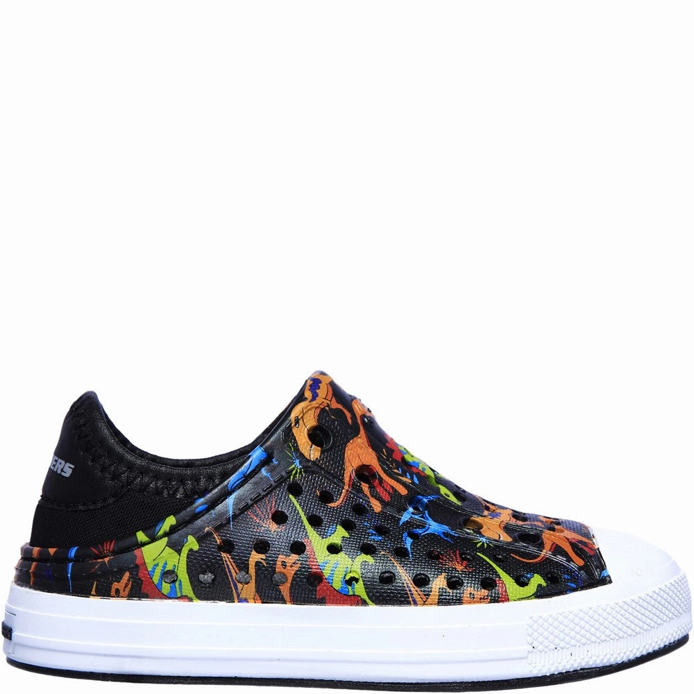 Skechers Guzman Steps Lil Dino Beach Shoe Boys SneakersBoys Running Shoes