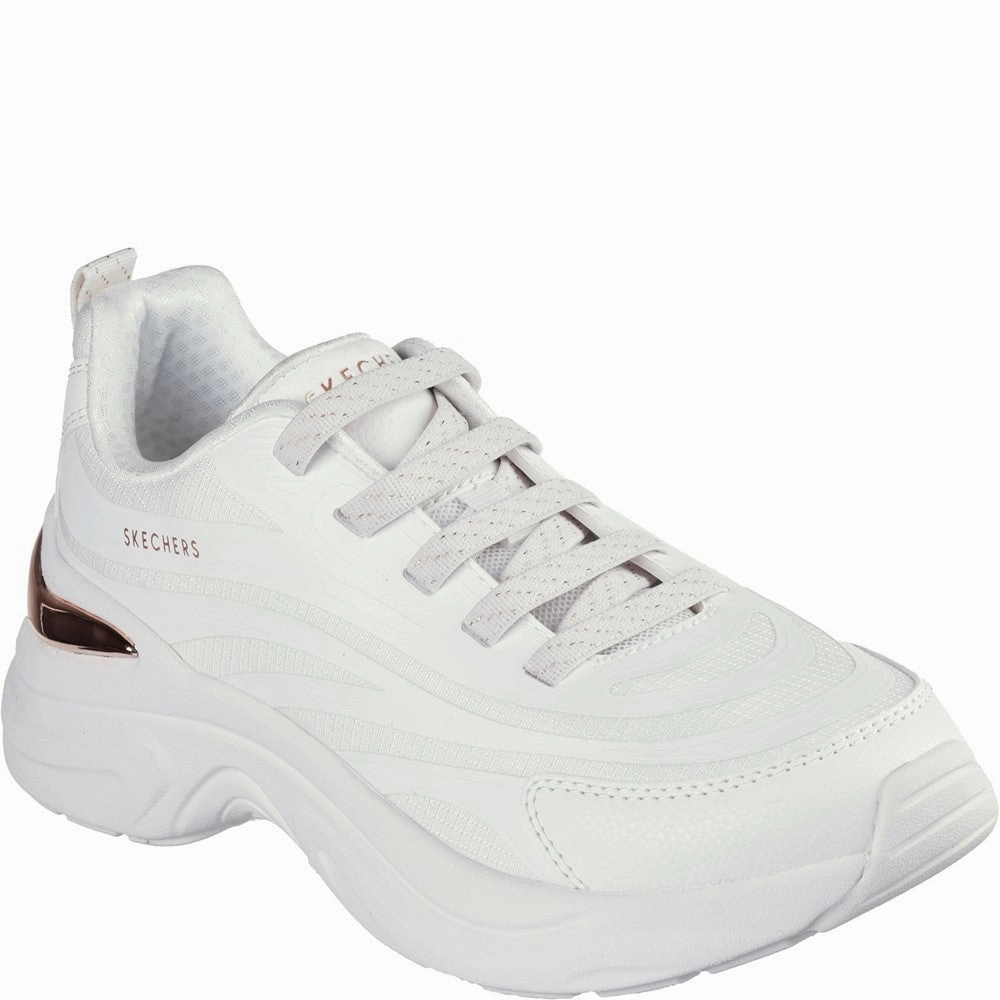Skechers Hazel Step N Flow Trainer Lightweight Running Shoes,Slip On Athletic Shoes,Breathable Workout Shoes